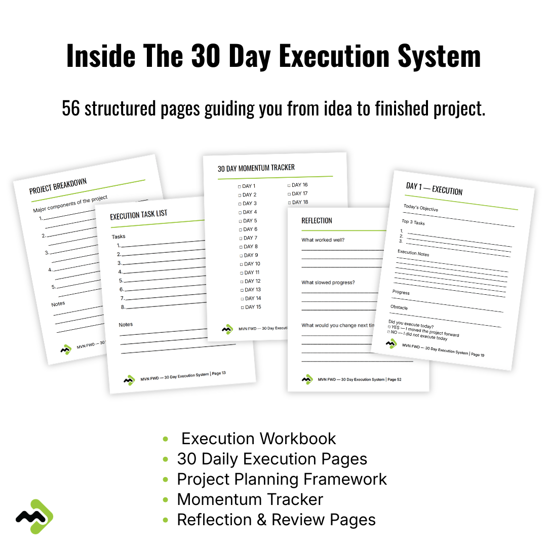 MVN FWD - 30 DAY EXECUTION SYSTEM
